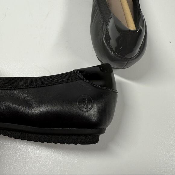 NIB • Lands End Women's Comfort Elastic Leather Ballet Size: 11W - Picture 6 of 9